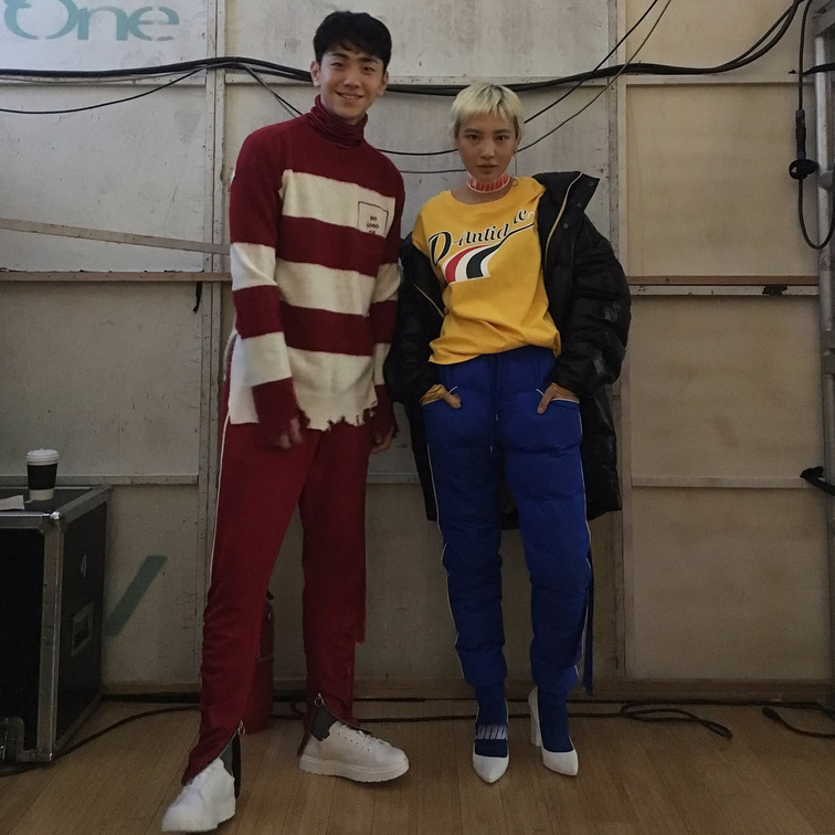 SEOUL FASHION WEEK 2017 F/W NOHANT MODEL